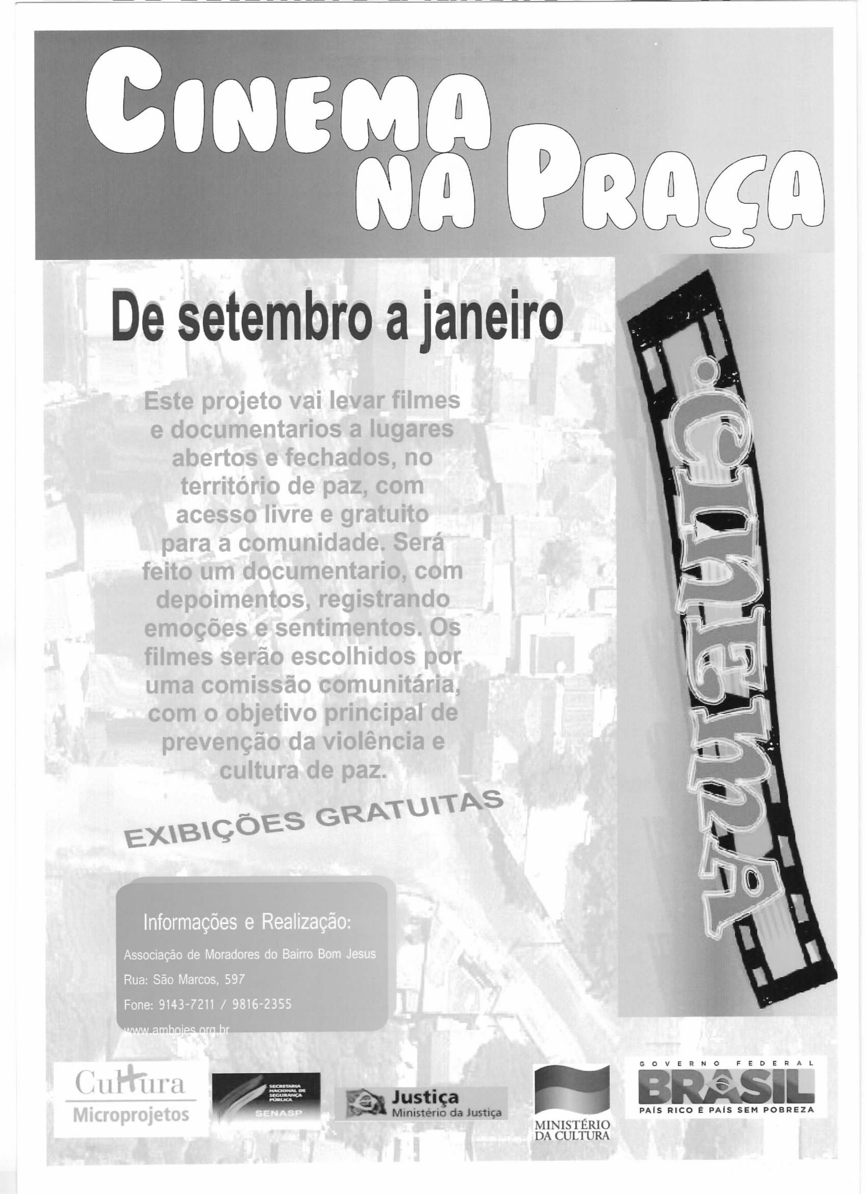 Cinema na Praça